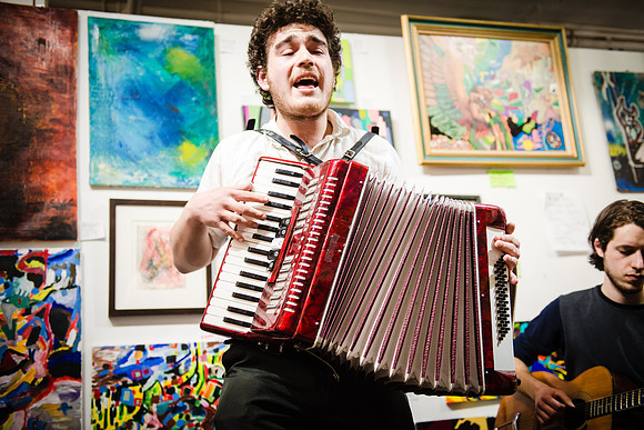 Famous Rays - First Friday Pop Up Art Show & Music Showcase - Ward Nasse Gallery - SOHO NYC - April 2015