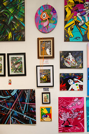 First Friday - Panel Shots - Ward Nasse Gallery - SOHO NYC - April 2015