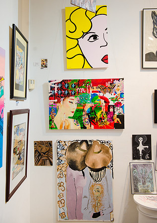 First Friday - Panel Shots - Ward Nasse Gallery - SOHO NYC - April 2015