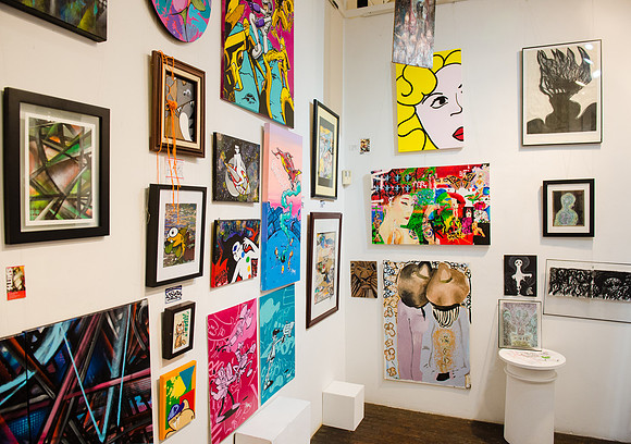 First Friday - Panel Shots - Ward Nasse Gallery - SOHO NYC - April 2015