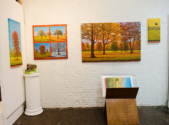 Gene Pompa  - Panel Shots - Ward Nasse Gallery - SOHO NYC - April 2015