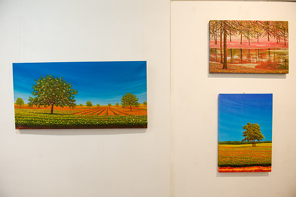 Gene Pompa  - Panel Shots - Ward Nasse Gallery - SOHO NYC - April 2015
