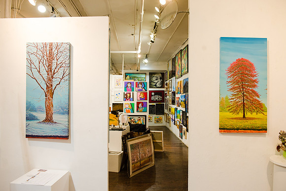 Gene Pompa  - Panel Shots - Ward Nasse Gallery - SOHO NYC - April 2015