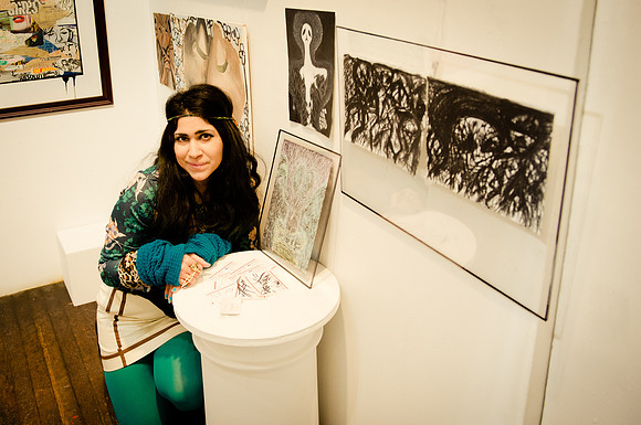 First Friday - Panel Shots - Ward Nasse Gallery - SOHO NYC - April 2015