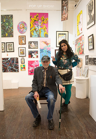 First Friday - Panel Shots - Ward Nasse Gallery - SOHO NYC - April 2015