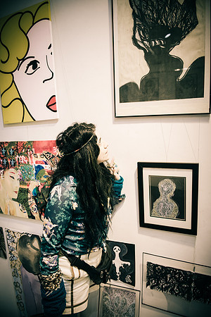 First Friday - Panel Shots - Ward Nasse Gallery - SOHO NYC - April 2015