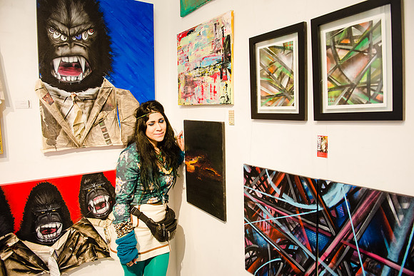 First Friday - Panel Shots - Ward Nasse Gallery - SOHO NYC - April 2015