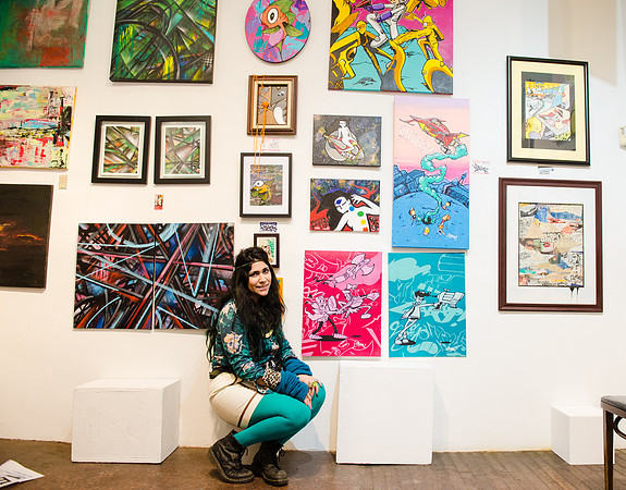 First Friday - Panel Shots - Ward Nasse Gallery - SOHO NYC - April 2015
