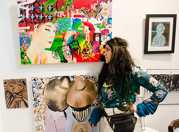 First Friday - Panel Shots - Ward Nasse Gallery - SOHO NYC - April 2015