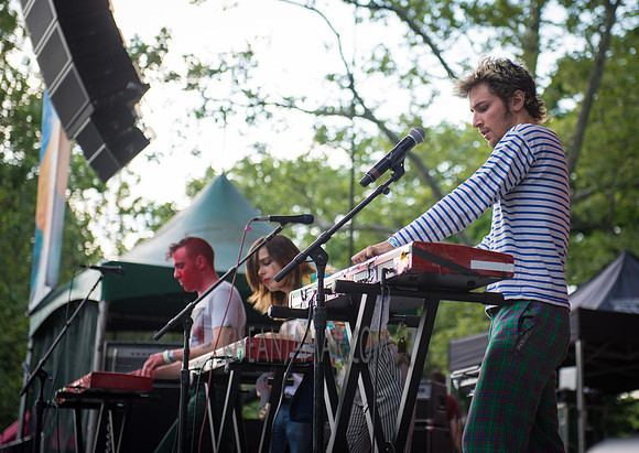 La Femme - Fete de la Musique - Rumsey Playfield Central Park - NYC - 2016