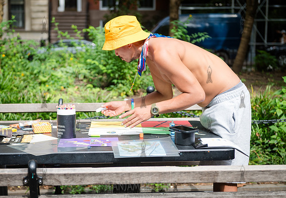 NYC GreenFund - Washington Square Park Alliance - Teaching Artis