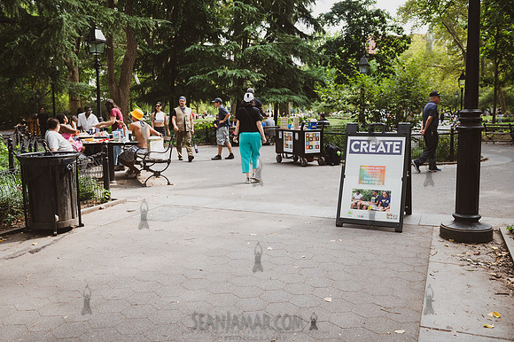 NYC GreenFund - Washington Square Park Alliance - Teaching Artis