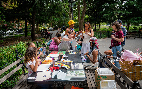 NYC GreenFund - Washington Square Park Alliance - Teaching Artis