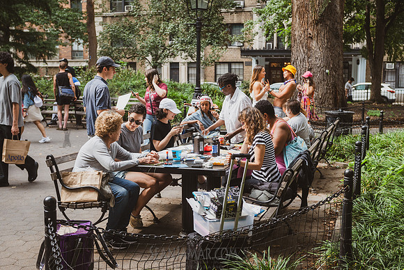 NYC GreenFund - Washington Square Park Alliance - Teaching Artis