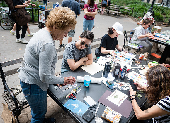 NYC GreenFund - Washington Square Park Alliance - Teaching Artis