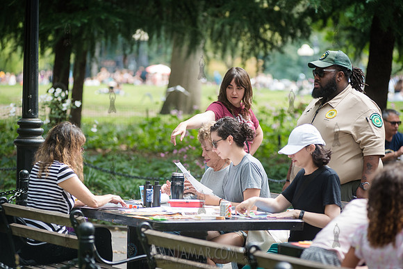 NYC GreenFund - Washington Square Park Alliance - Teaching Artis