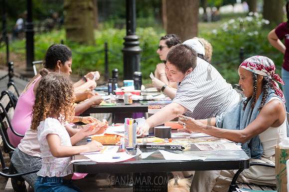NYC GreenFund - Washington Square Park Alliance - Teaching Artis