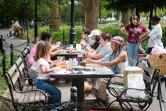 NYC GreenFund - Washington Square Park Alliance - Teaching Artis
