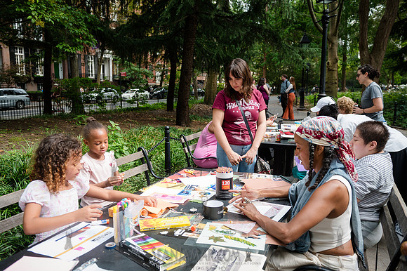 NYC GreenFund - Washington Square Park Alliance - Teaching Artis