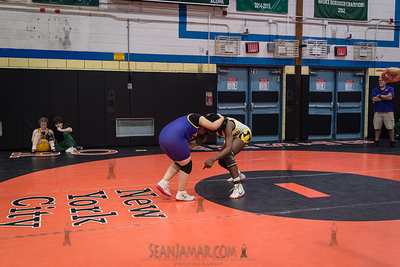 PSAL Girls Individual Championships - Harry S Truman HS - NYC -