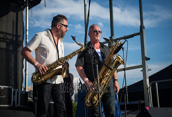 James Hunter Six - Soul Revue - Hudson River Stage - Pier 97 - NYC - 2016