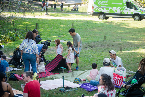 Puppet Mobile - Pippi Longstocking - West Dr Lawn Central Park -