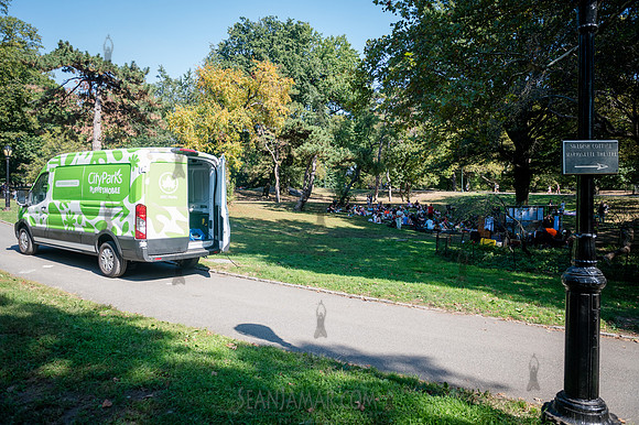 Puppet Mobile - Pippi Longstocking - West Dr Lawn Central Park -