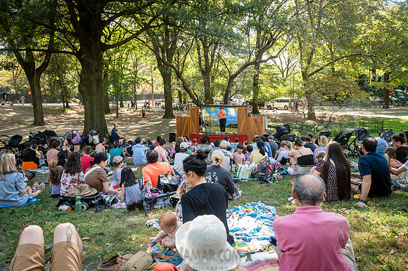 Puppet Mobile - Pippi Longstocking - West Dr Lawn Central Park -