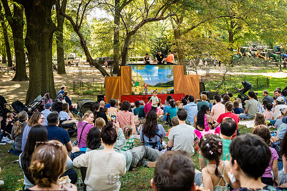 Puppet Mobile - Pippi Longstocking - West Dr Lawn Central Park -