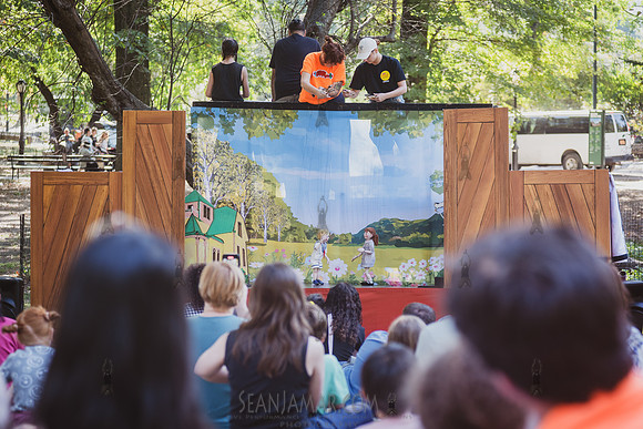 Puppet Mobile - Pippi Longstocking - West Dr Lawn Central Park -