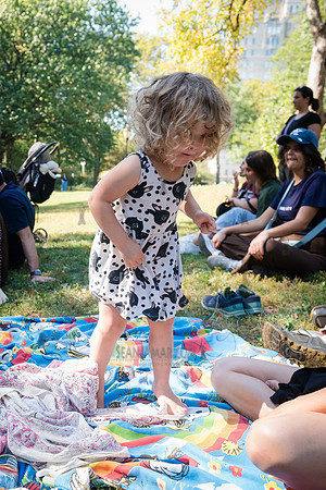 Puppet Mobile - Pippi Longstocking - West Dr Lawn Central Park -