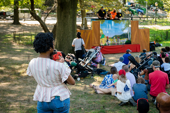 Puppet Mobile - Pippi Longstocking - West Dr Lawn Central Park -