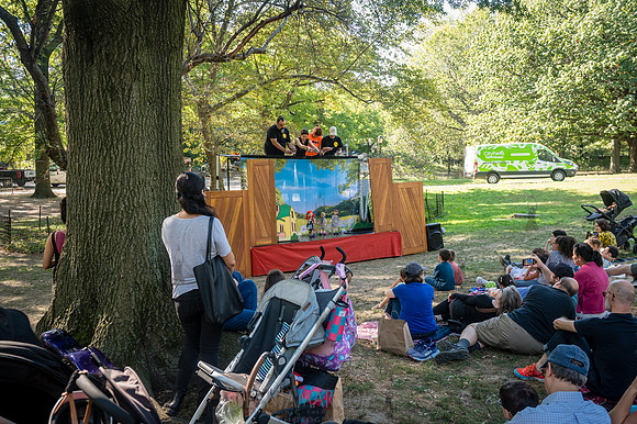 Puppet Mobile - Pippi Longstocking - West Dr Lawn Central Park -