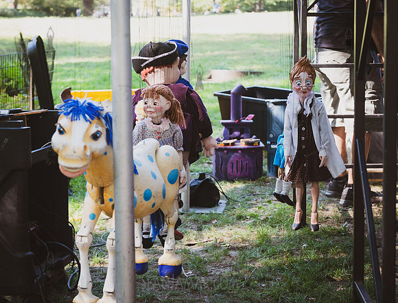 Puppet Mobile - Pippi Longstocking - West Dr Lawn Central Park -