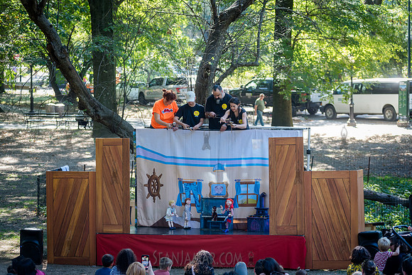 Puppet Mobile - Pippi Longstocking - West Dr Lawn Central Park -