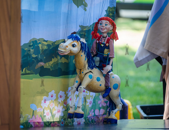 Puppet Mobile - Pippi Longstocking - West Dr Lawn Central Park -