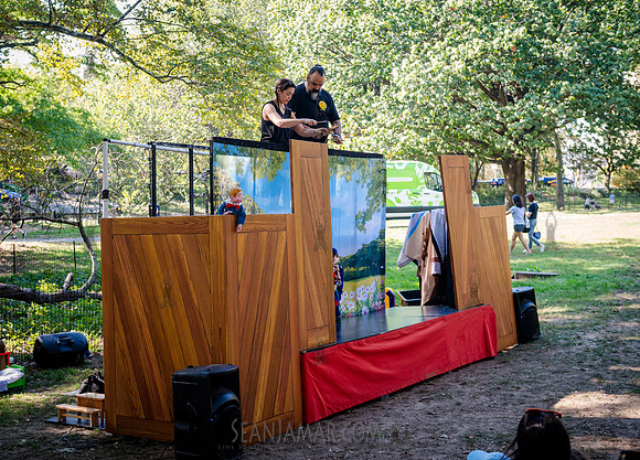 Puppet Mobile - Pippi Longstocking - West Dr Lawn Central Park -