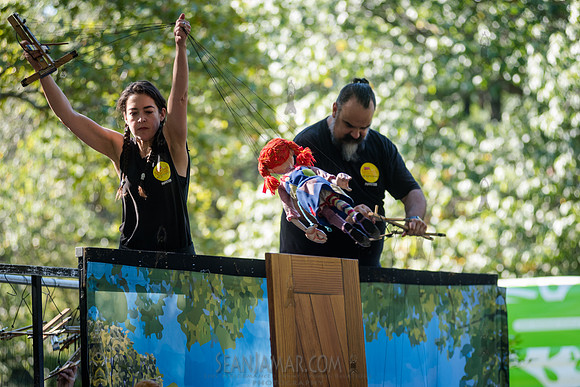Puppet Mobile - Pippi Longstocking - West Dr Lawn Central Park -
