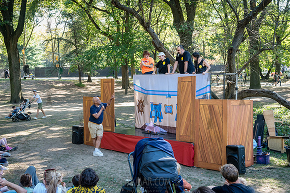 Puppet Mobile - Pippi Longstocking - West Dr Lawn Central Park -