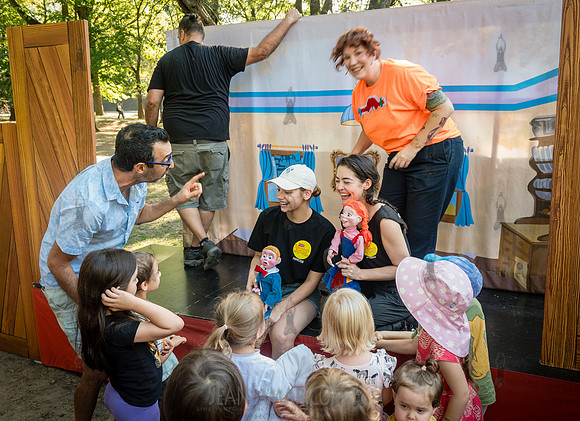 Puppet Mobile - Pippi Longstocking - West Dr Lawn Central Park -