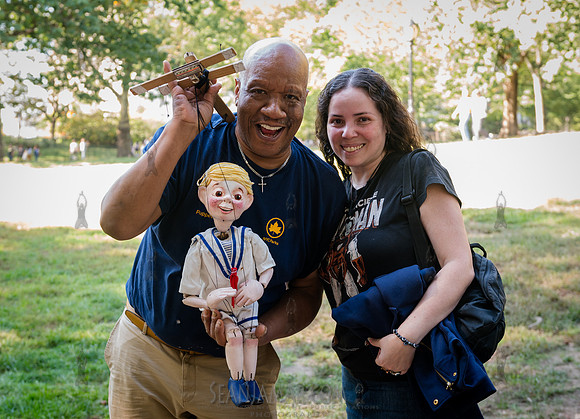 Puppet Mobile - Pippi Longstocking - West Dr Lawn Central Park -