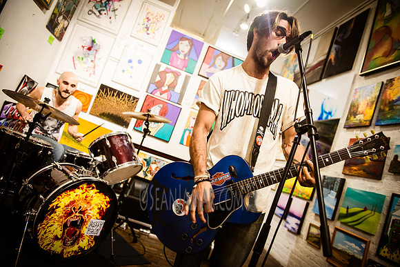 Bobbyrock - First Friday Pop Up Art Show & Music Showcase - Ward Nasse Gallery - SOHO NYC - April 2015
