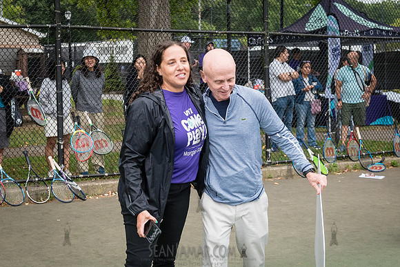 CPF Play - WTA + Morgan Stanley Come To Play Clinic - Cunningham