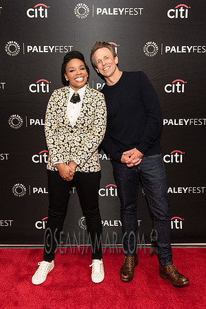 PaleyFest NY - An Evening with Seth Meyers and Amber Ruffin - Paley Center - NYC - 2022