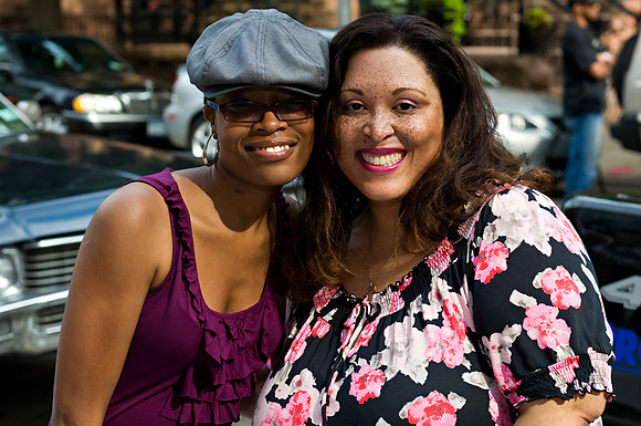 Lisa H. Brown (photog) & Kimberly 'Butta' Hines (E.I.C. of Soulbounce.com)