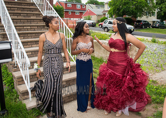 Tamorae Binns - Senior Prom - NJ - 2017
