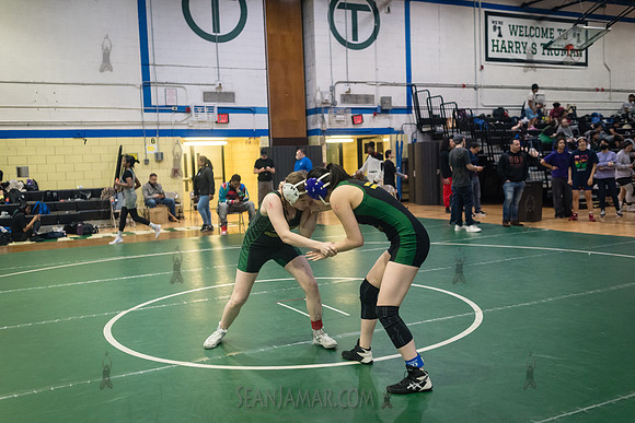 PSAL Girls Individual Championships - Harry S Truman HS - NYC -
