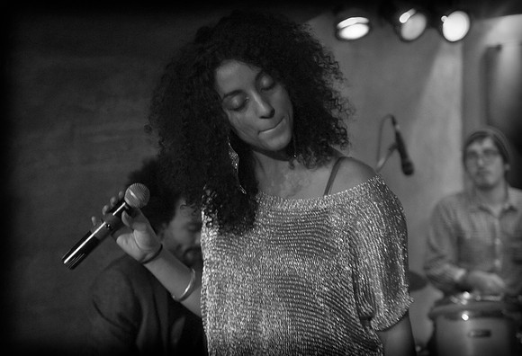 Sarah MK - vocals, Jordan Peters - guitar, Caulder Nash - keys,