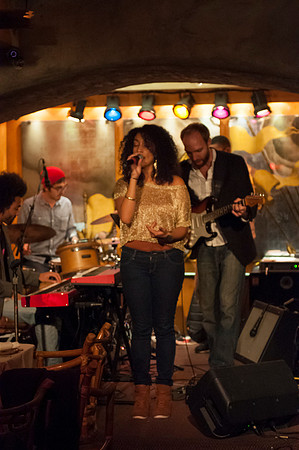 Sarah MK - vocals, Jordan Peters - guitar, Caulder Nash - keys,