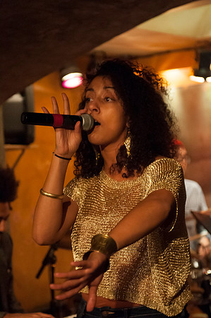 Sarah MK - vocals, Jordan Peters - guitar, Caulder Nash - keys,